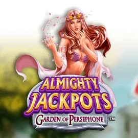 Official Jackpots logo: Almighty Jackpots: Garden of Persephone by Novomatic at Vavada Casino