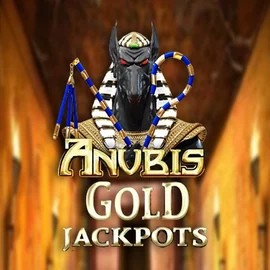 Anubis Gold Jackpots slot logo by Inspired Gaming at Vavada Casino