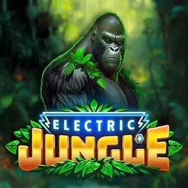 Electric Jungle slot logo by Atomic Slot Lab at Vavada Casino