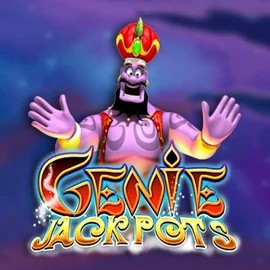 Genie Jackpots by Blueprint Gaming, showcased at vavada-casino-pl.net.pl – game logo