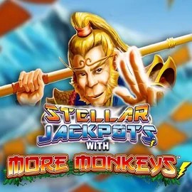 Stellar Jackpots with More Monkeys logo by Lightning Box Game at Vavada Casino